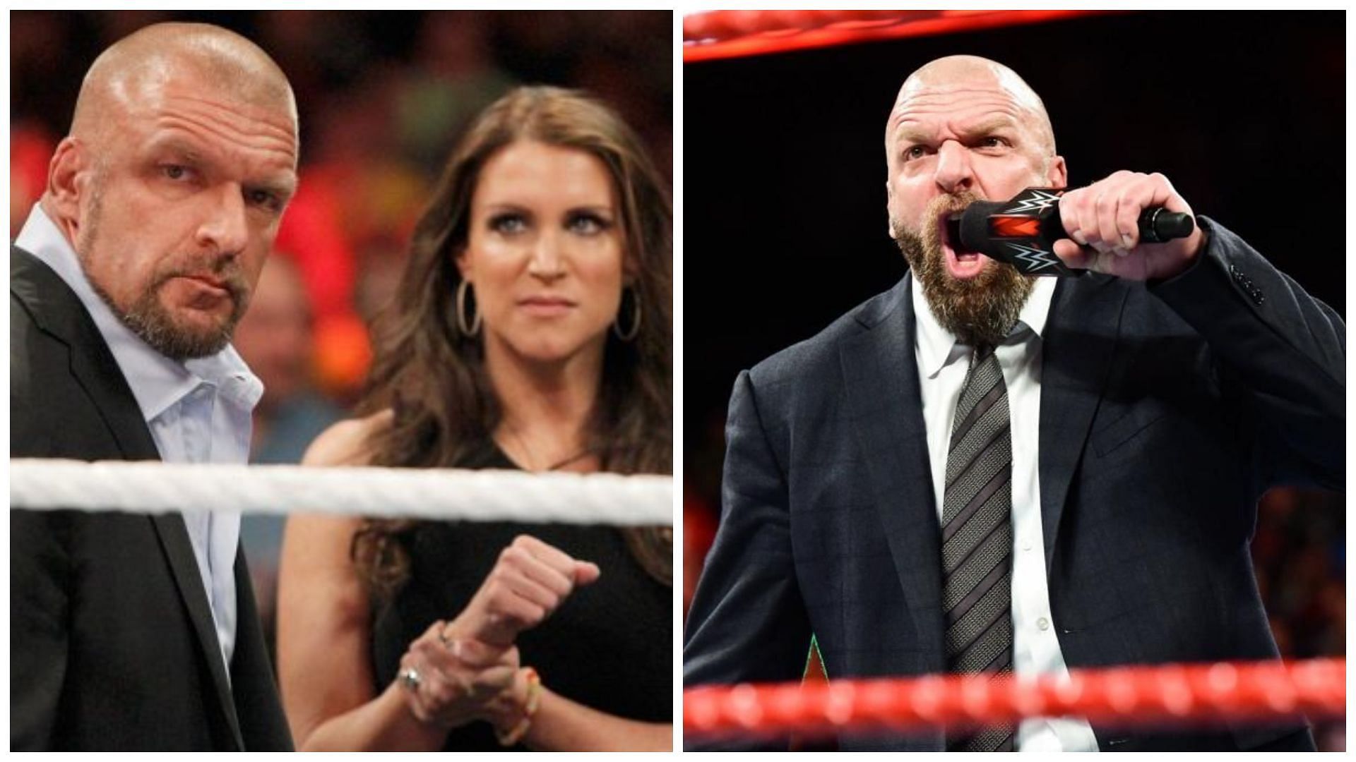 Triple H is the WWE Chief Content Officer and Stephanie McMahon is a Co-CEO.