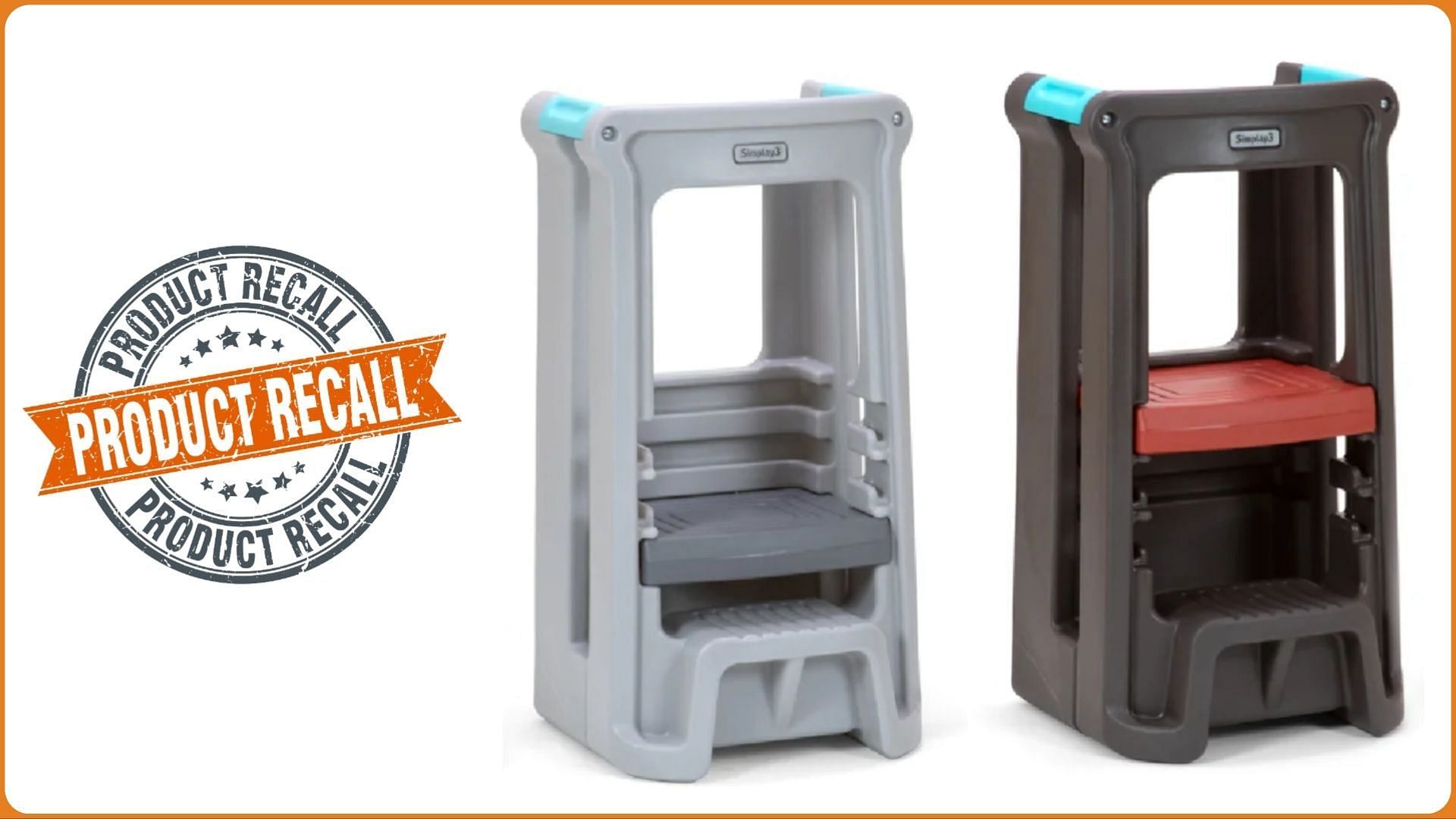 The Simplay3 Company recalls Simplay3 Toddler Towers over fall and injury hazard concerns (Image via CPSC / Health Canada)