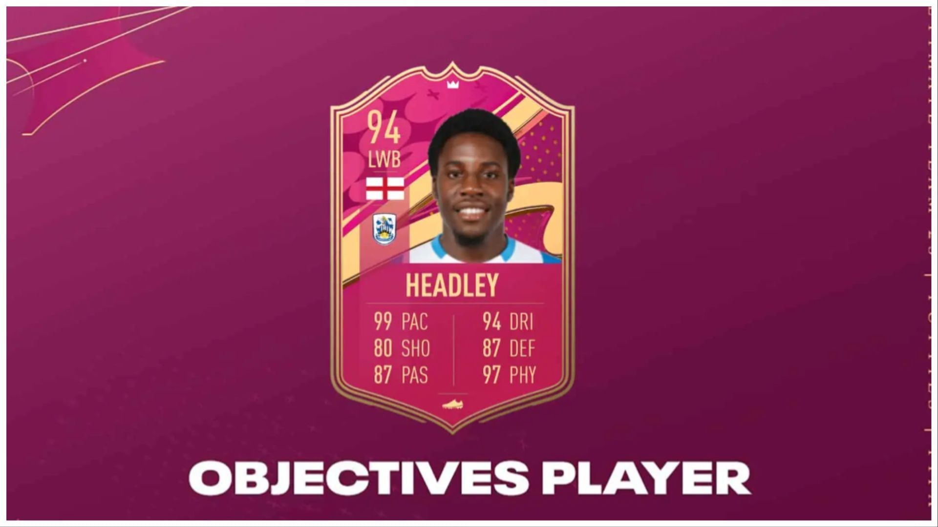 FUTTIES Headley is now live in FIFA 23 (Image via EA Sports)