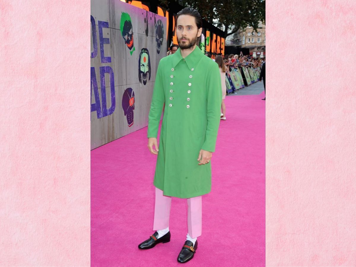 Leto in Suicide Squad Premier ( Image via Sportskeeda)