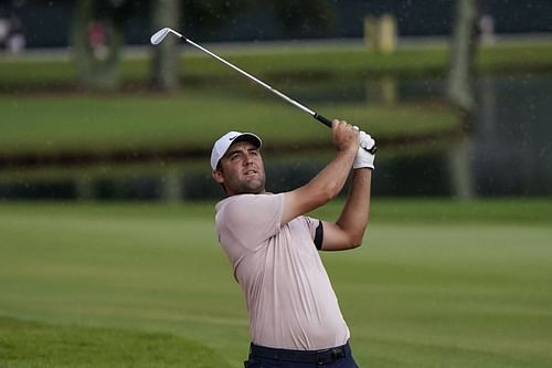 Scottie Scheffler at the Tour Championship