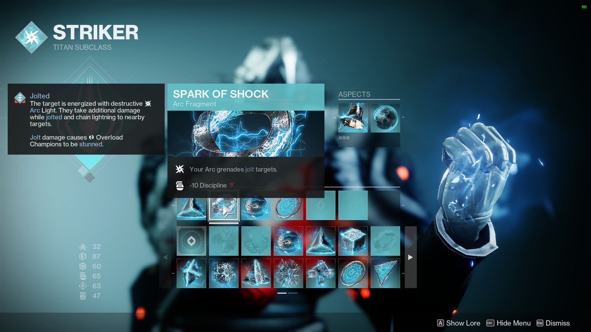 Spark of Shock (Image via Bungie)