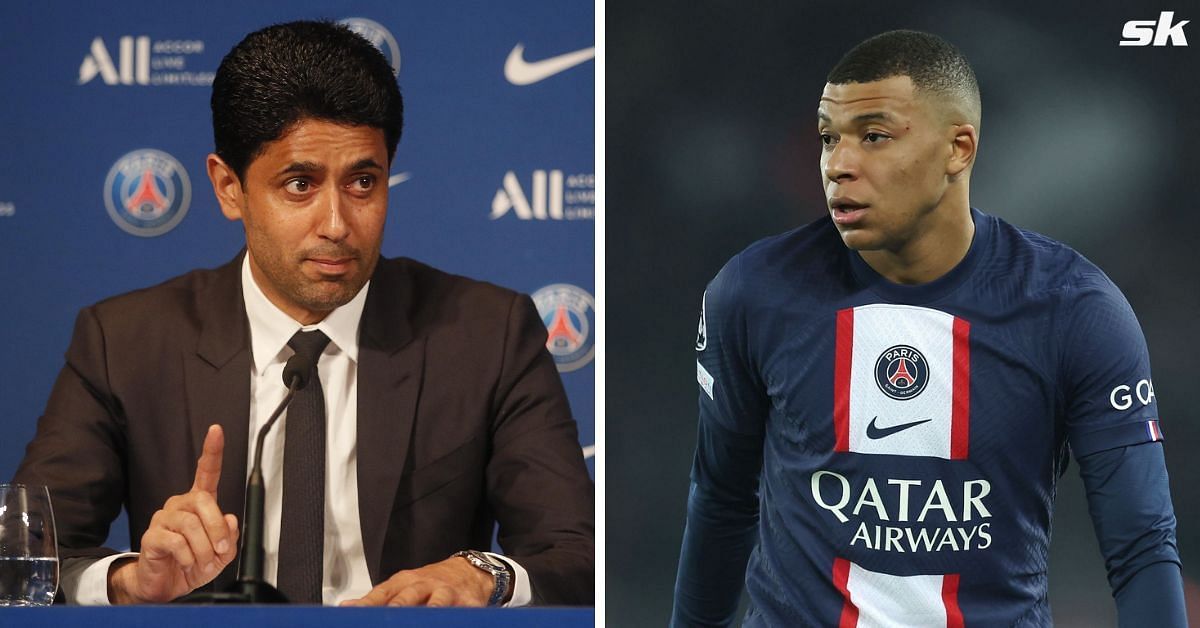 Kylian Mbappe (right) is reportedly on his way to Real Madrid.