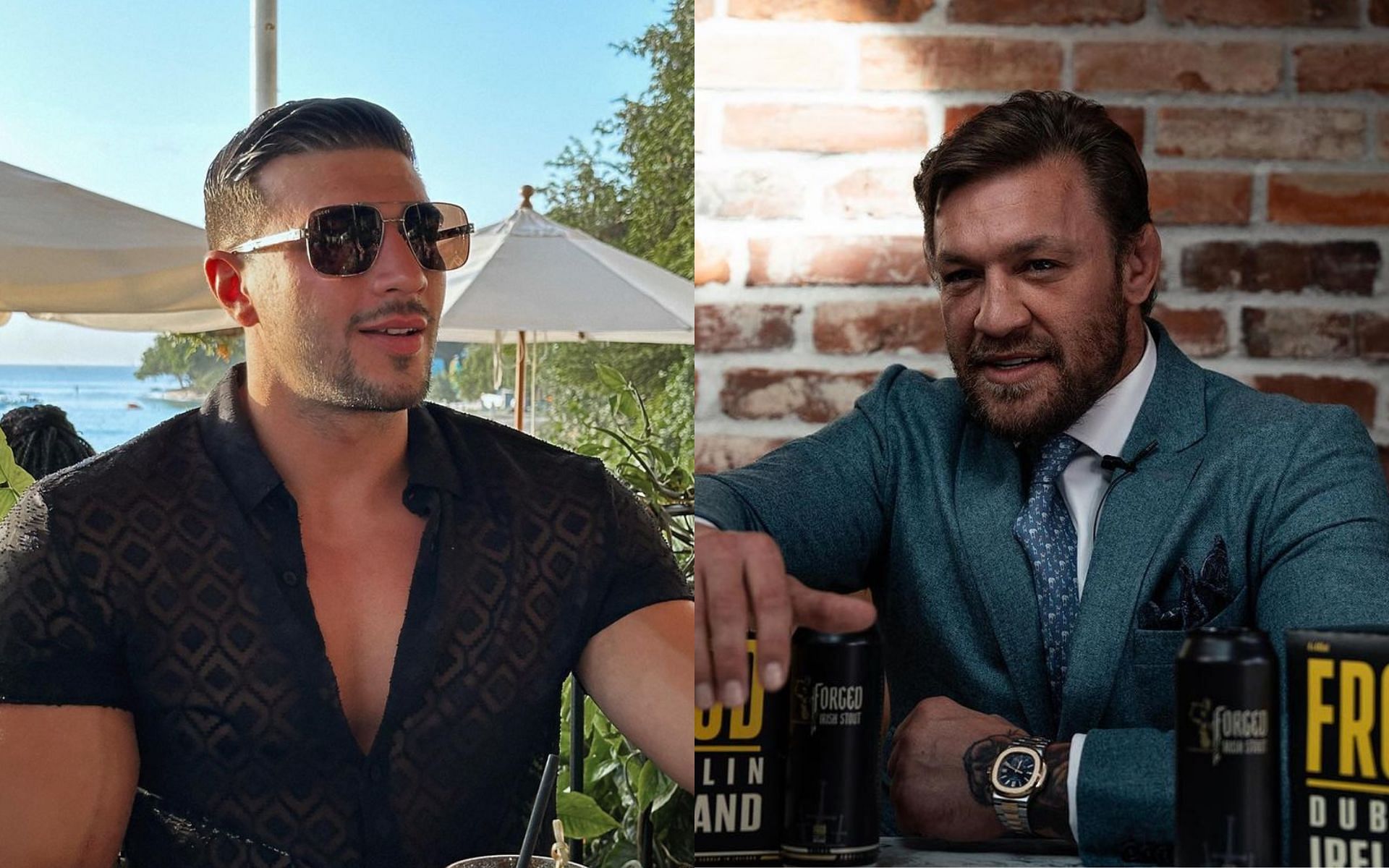 Tommy Fury (Left), Conor McGregor (Right) [Image courtesy: @tommyfury, @thenotoriousmma on Instagram]