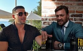 Tommy Fury has two-word response to Conor McGregor’s brutal roast of KSI at Joshua vs. Helenius event
