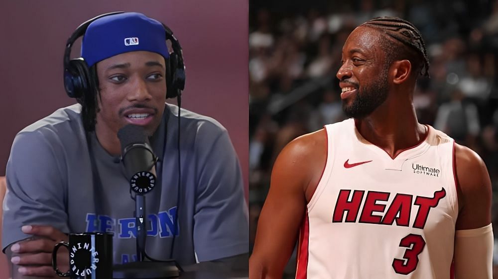 Chicago Bulls star wing DeMar DeRozan and Miami Heat legend Dwyane Wade