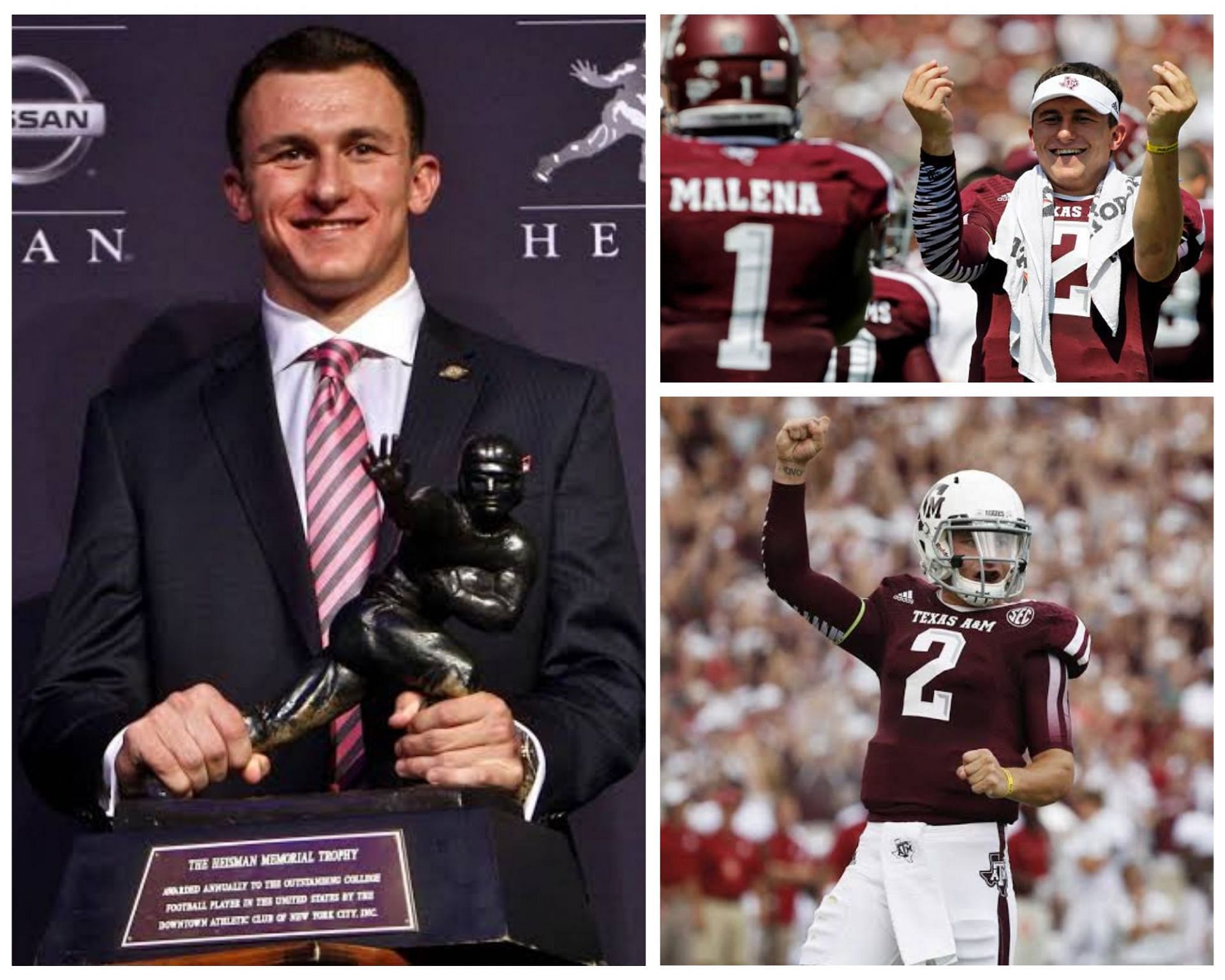 Johnny Manziel became the first freshman to the Heisman Trophy 