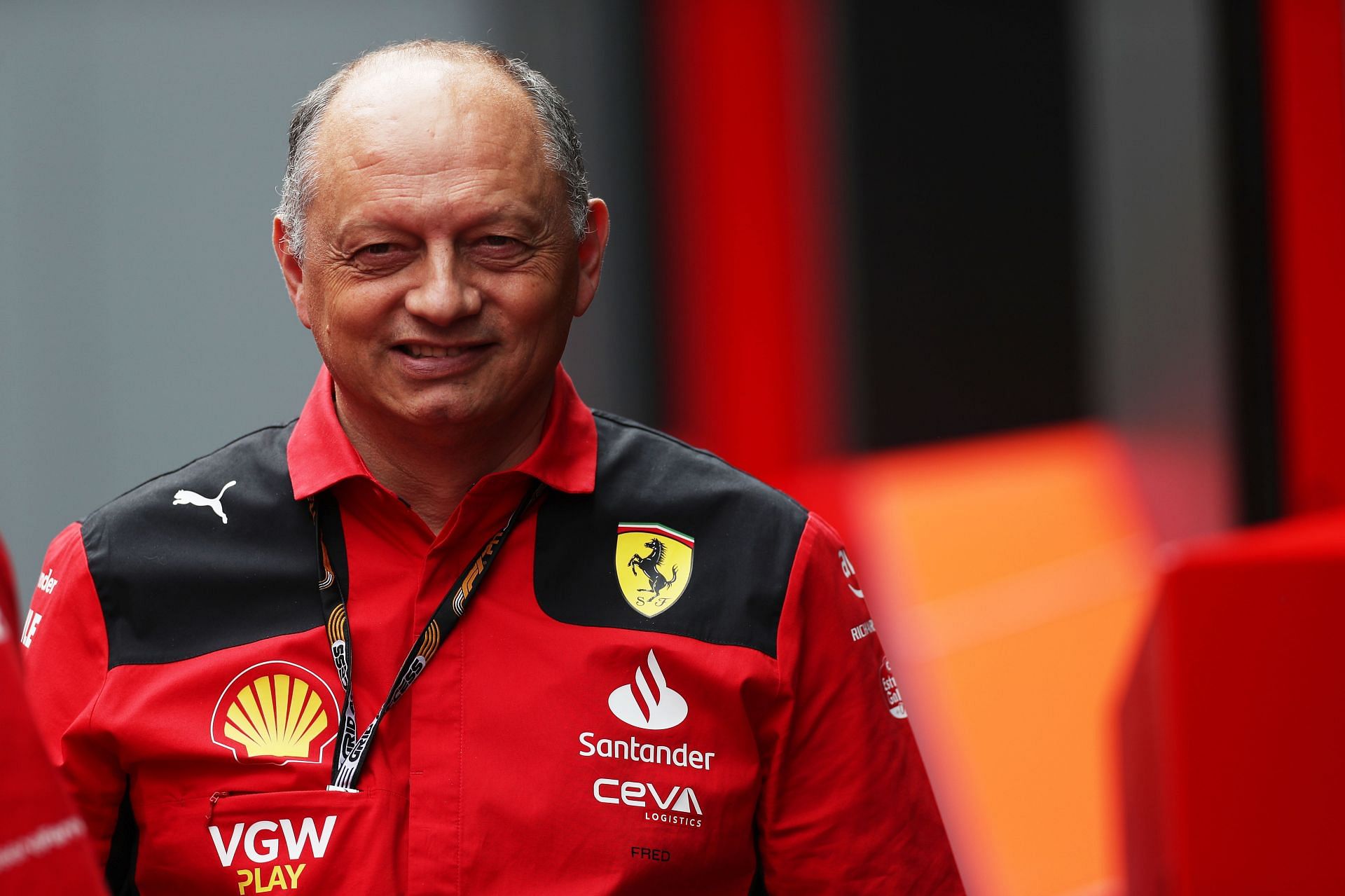 Fr&eacute;d&eacute;ric Vasseur of Ferrari (Photo by Peter Fox/Getty Images)