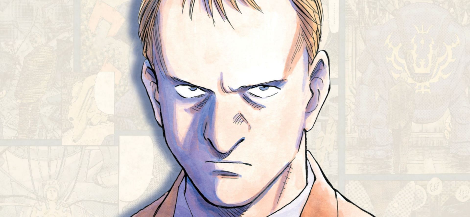 Gesicht as seen in the manga (Image via Naoki Urasawa)