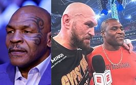 "Tyson Fury got dropped by a small guy" - Mike Tyson believes Francis Ngannou's power will pose a serious threat to 'The Gypsy King'