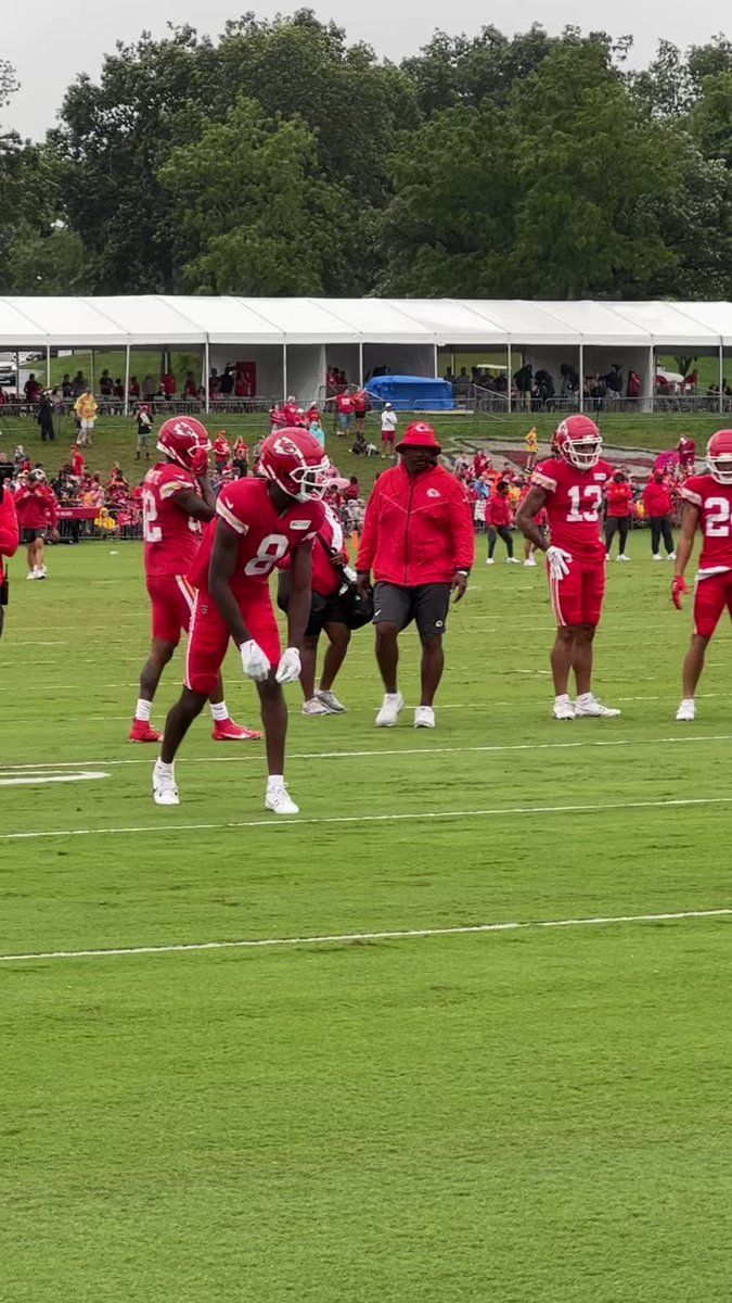 WR Justyn Ross turning heads at Chiefs training camp