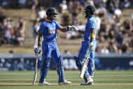 Shreyas Iyer and KL Rahul, New Zealand v India - ODI: Game 1
