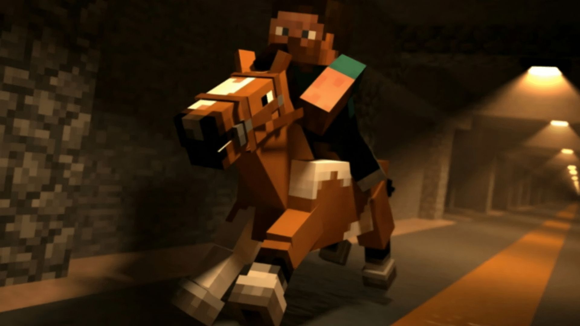 Real Life Creepers Terrify In Minecraft: The Last Minecart - Game