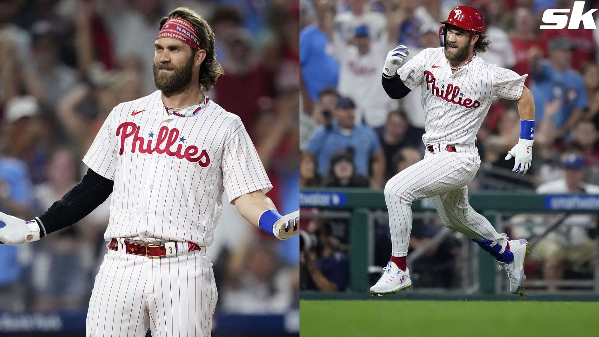 WATCH: Philadelphia Phillies superstar Bryce Harper pulls off incredible  inside the park home run against San Francisco Giants