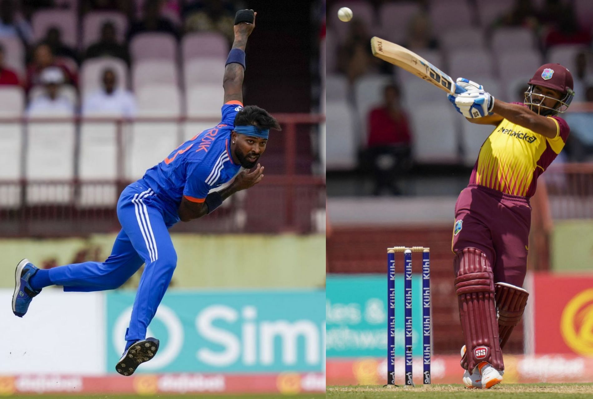 Hardik Pandya, Nicholas Pooran