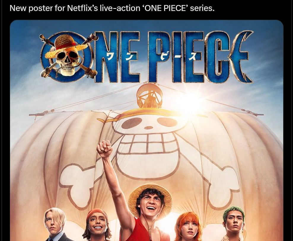 One Piece: Live-action da Netflix ganha pôster