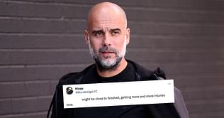 "His legs are gone", "He’s finished sadly" - Fans left stunned as Manchester City star is ruled out for lengthy period after injury on opening day