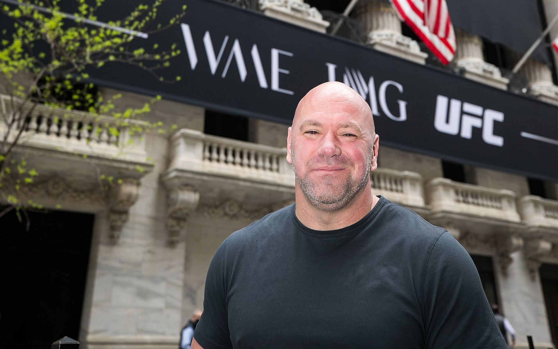 UFC President Dana White at NYSE in 2021 [Image via @NYSE Twitter]