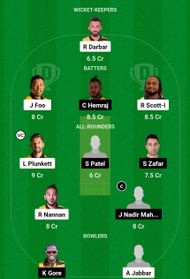 PLP vs NJSC Dream11 Prediction, Match 12, Head-to-head Team
