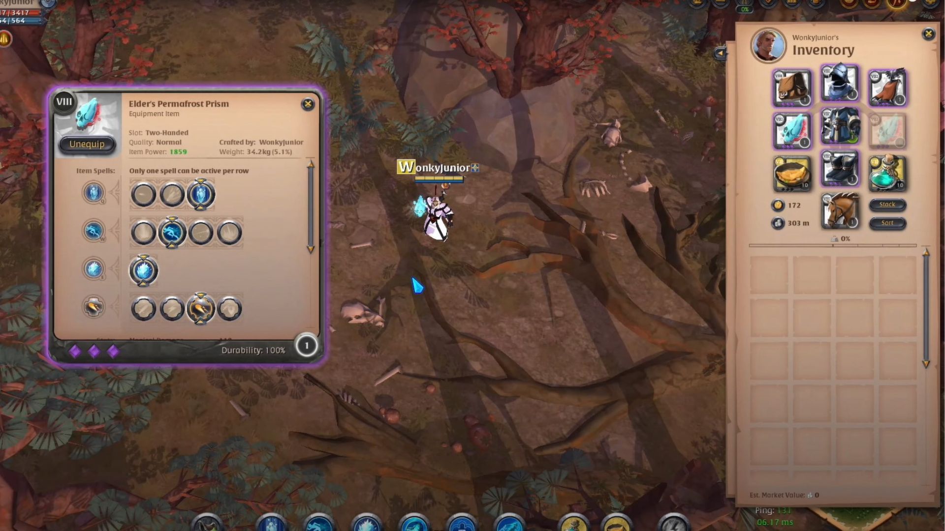 Permafrost Prism build in Albion Online (Image via Sandbox Interactive)