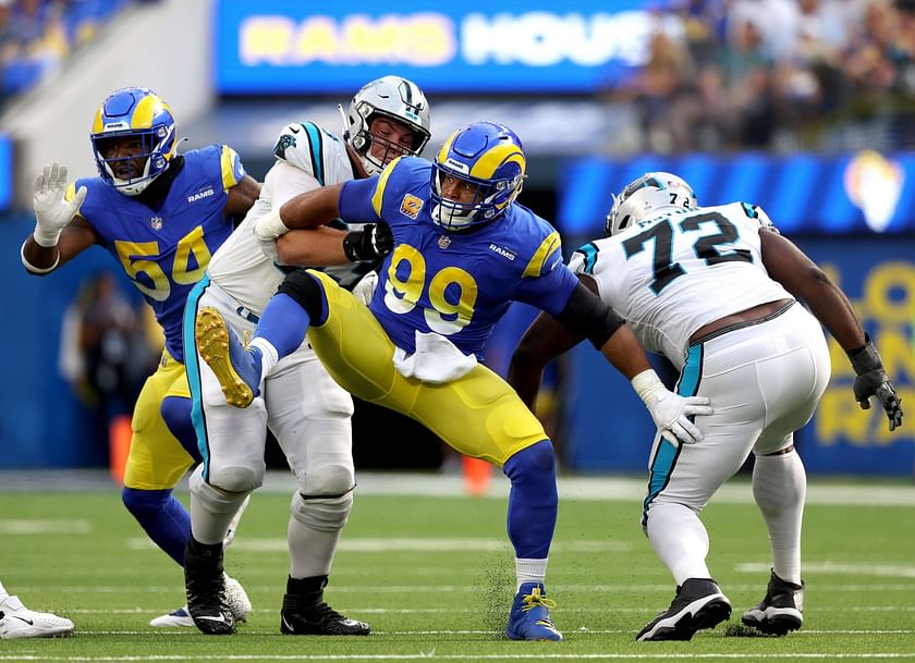 Photo: Los Angeles Rams at the Carolina Panthers NFL football game