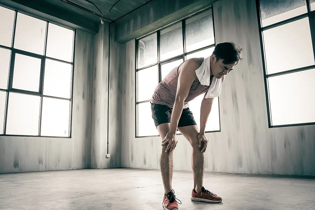 Working out while sick (Image via Getty Images)