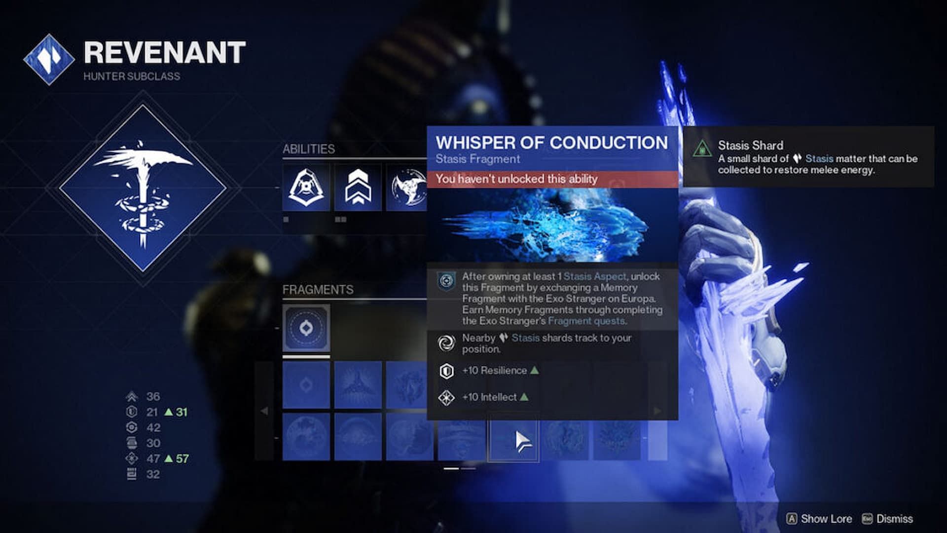 This fragment is great with the Whisper of Rime (Image via Bungie)