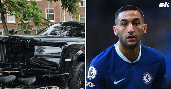 Chelsea attacker Hakim Ziyech's £360,000 Rolls-Royce involved in horror clash in Amsterdam