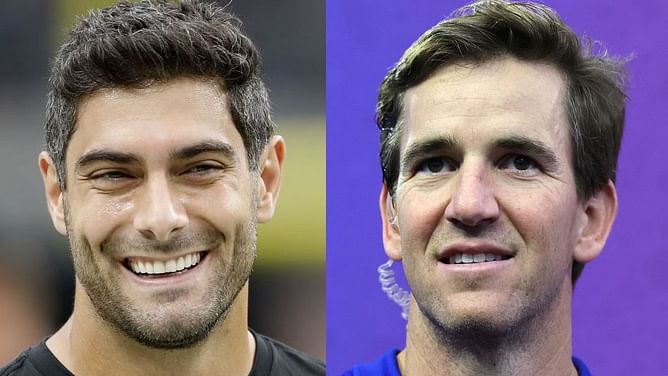 NFL analyst likens Jimmy Garoppolo’s Raiders to Eli Manning’s Super Bowl-winning Giants