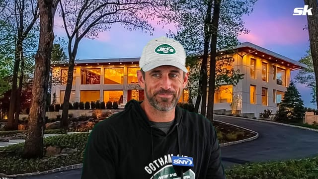 IN PHOTOS: Aaron Rodgers’ $9,500,000 New Jersey mansion complete with 8 ...
