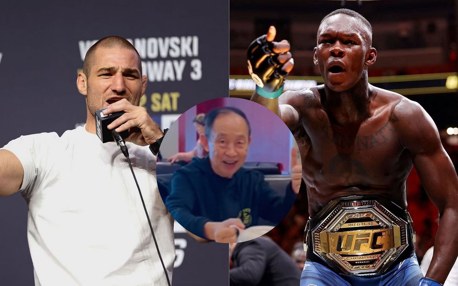 Israel Adesanya responds to Sean Strickland