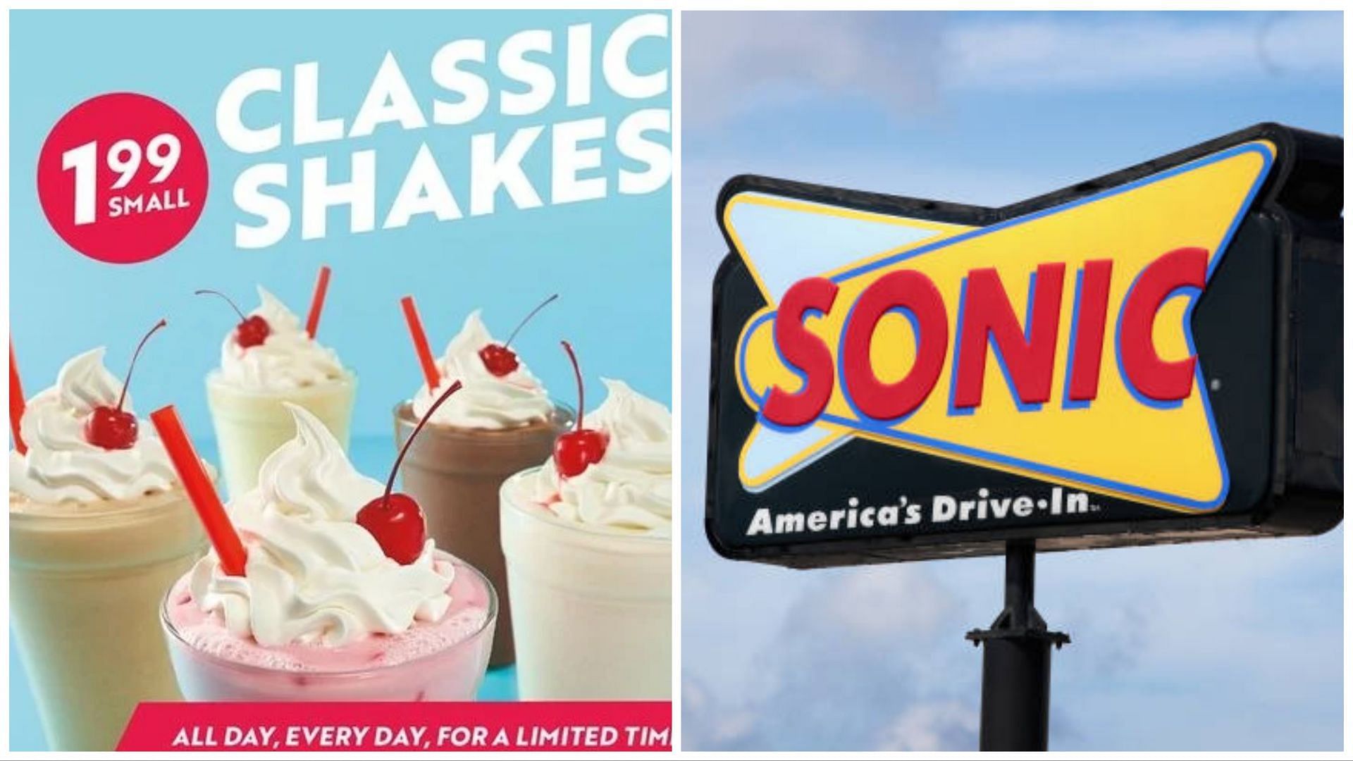 Sonic Ice Cream Menu 2023 Prices