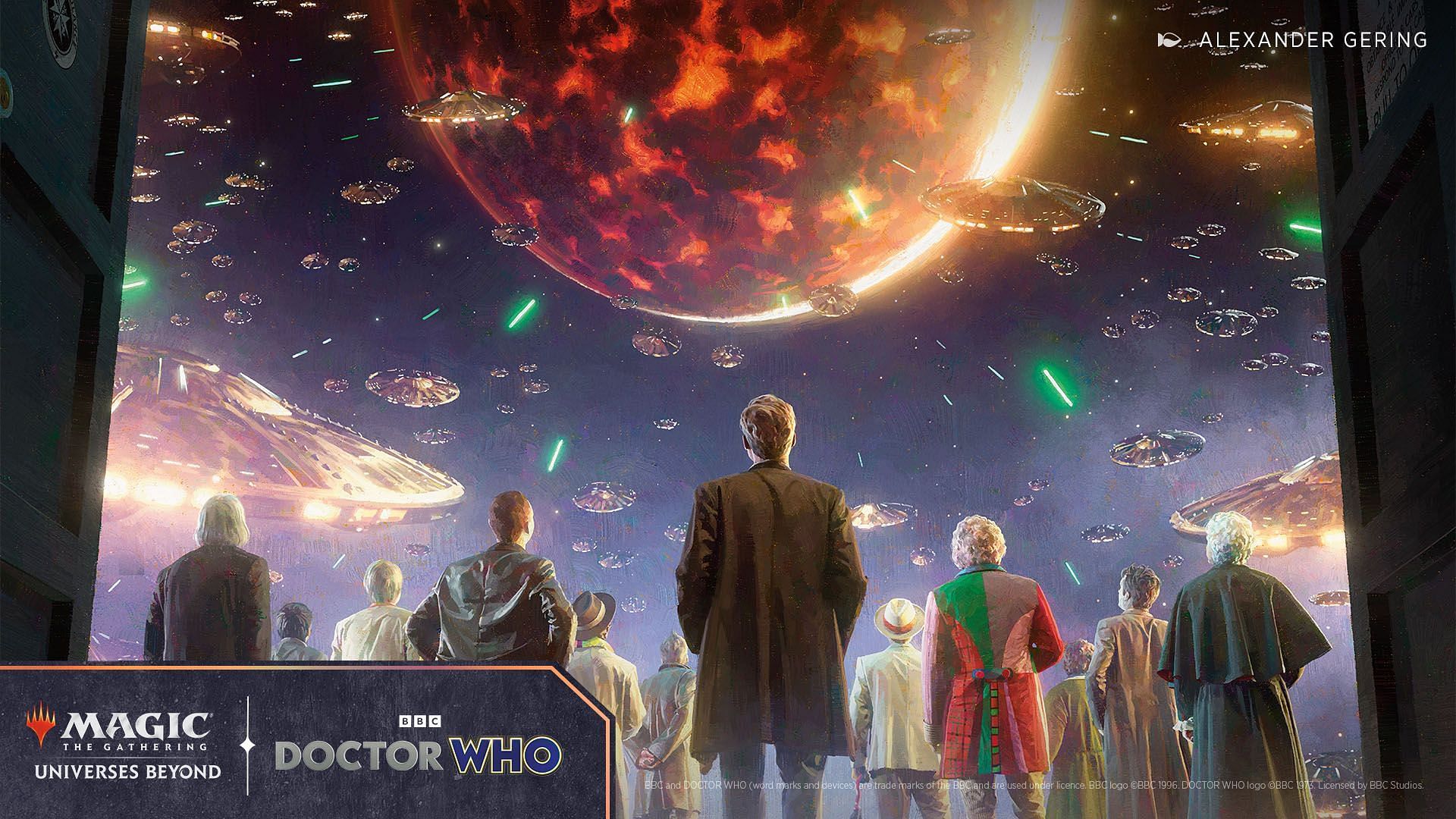 Doctor Who is on the way to Magic: The Gathering (Image via Wizards of the Coast)