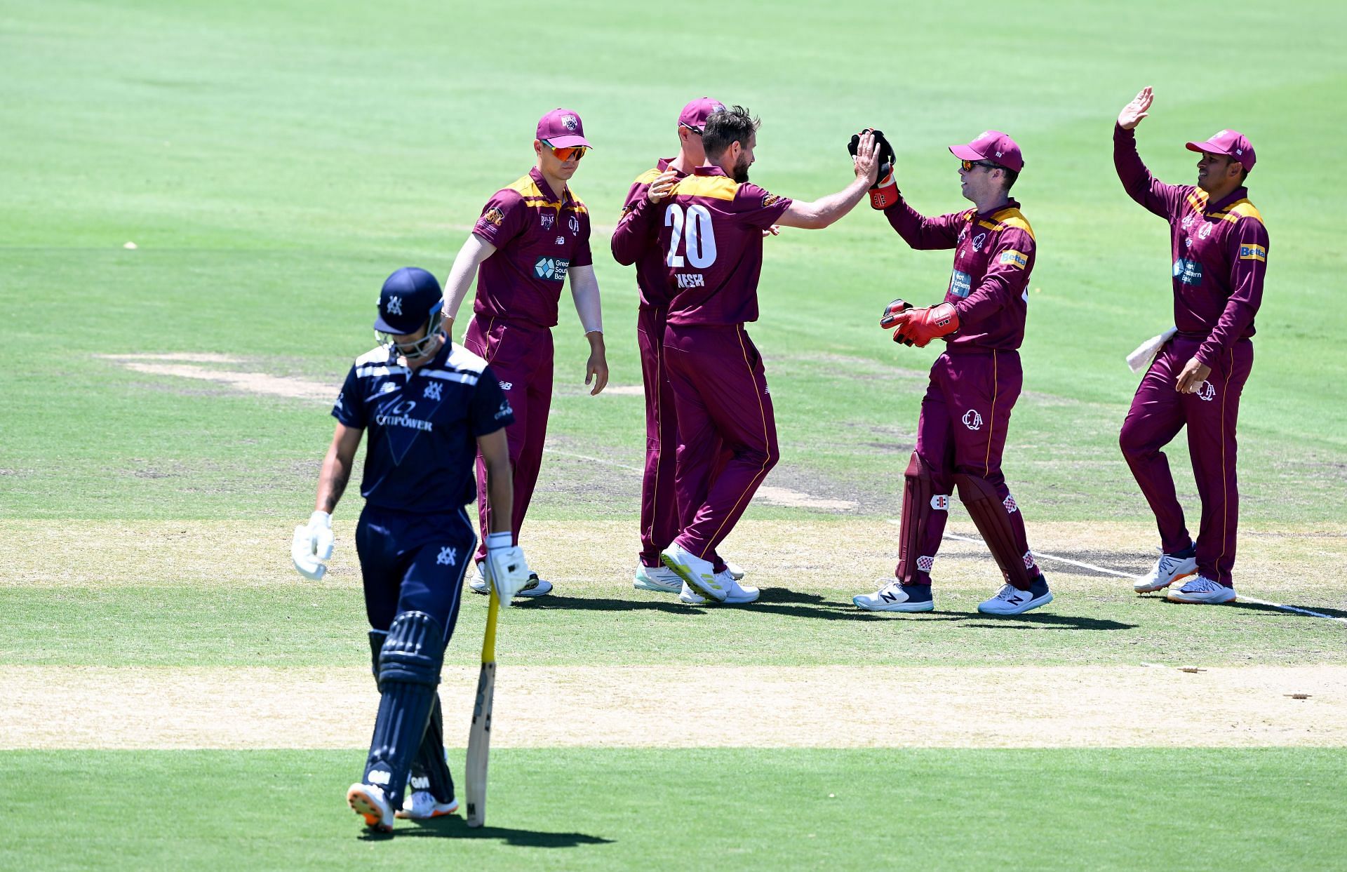 Sheffield Shield - QLD v VIC: Day 2