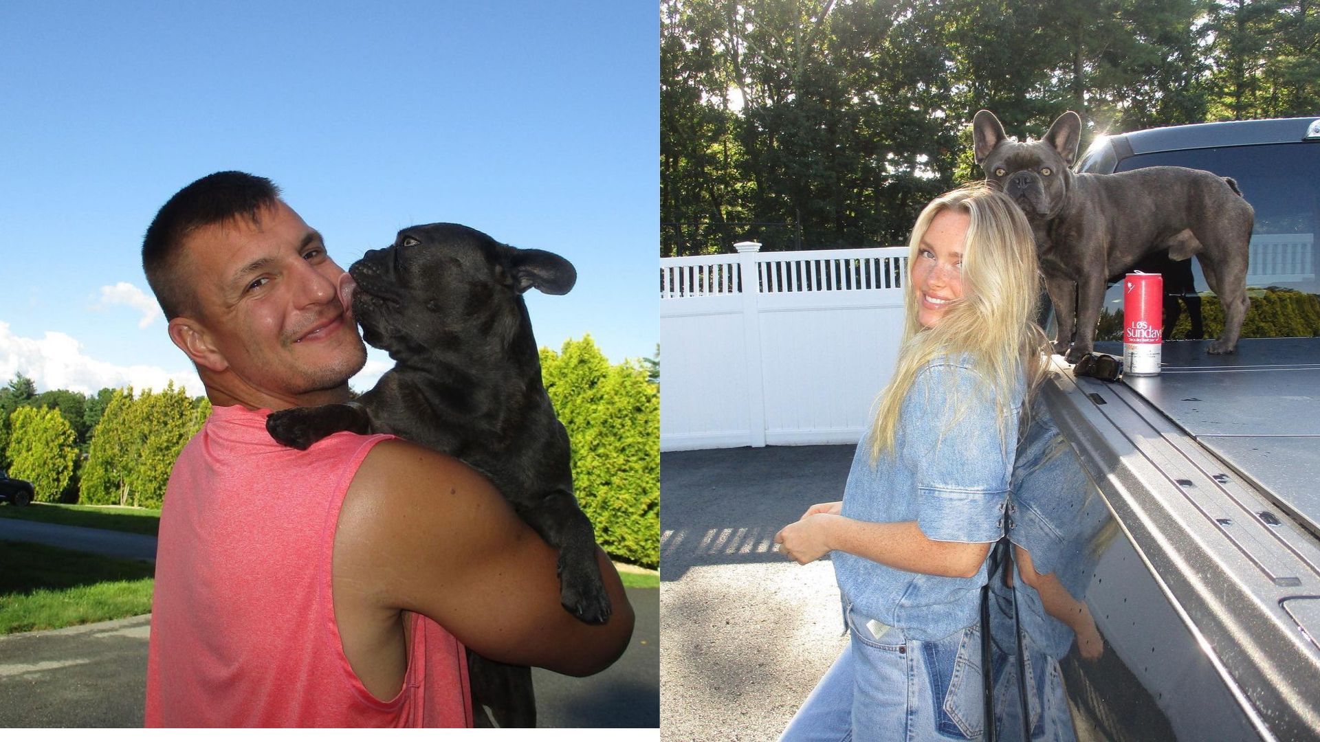 Rob Gronkowski & Camille Kostek's Dog Has An Instagram & The Florida Couple  Is Family Goals - Narcity