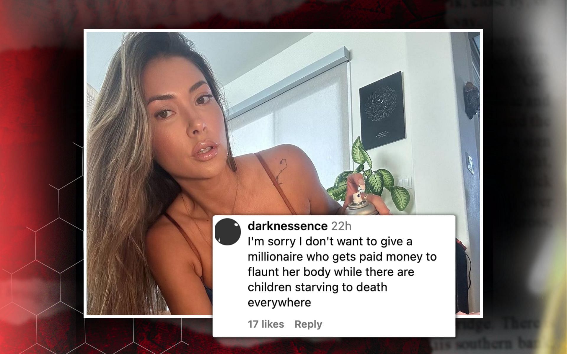 Fans react to Arianny Celeste