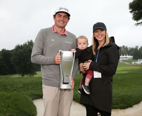 Keegan Bradley and Jillian Stacey at the PGA Tour (Image via BMW Group)