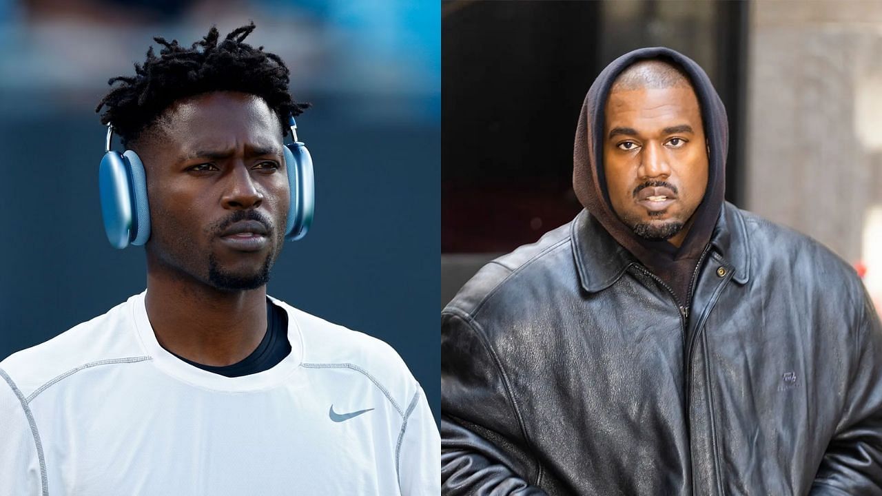 Antonio Brown and Kanye west are very close to each other