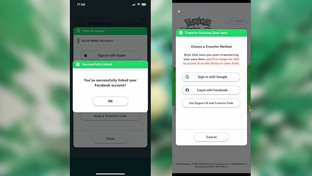 How to transfer Pokemon Sleep account to other devices