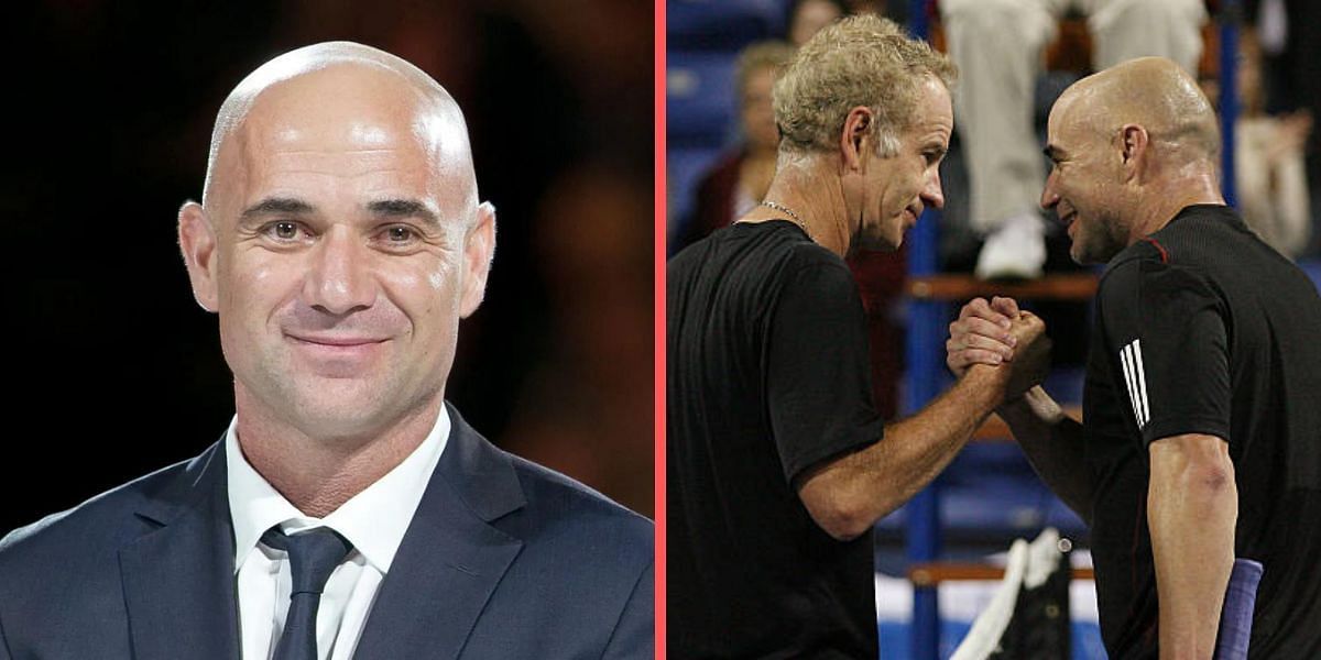 Andre Agassi and John McEnroe will both feature in Pickleball Slam 2