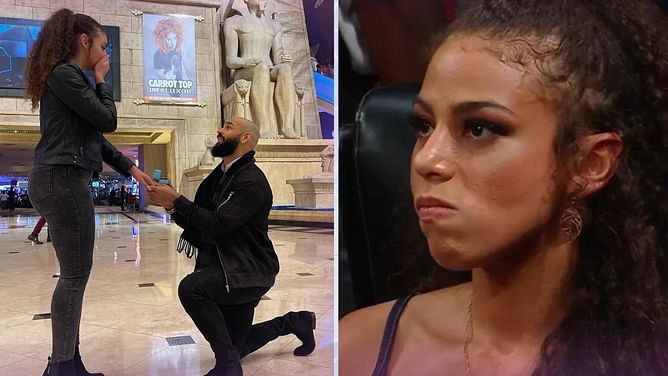 Ricochet's fiancee Samantha Irvin has 5-word reaction to dirty personal shot during WWE RAW