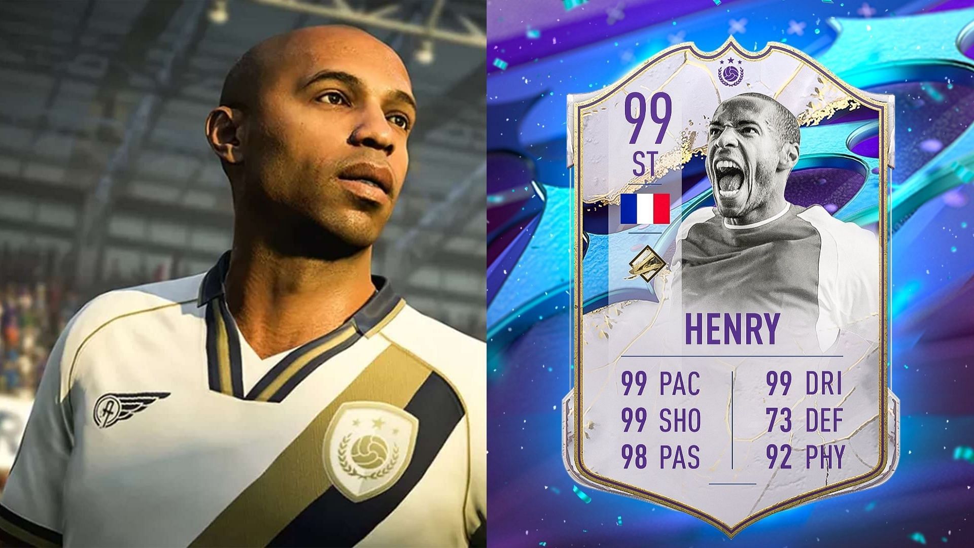 A new Cover Star Icon card has been leaked (Images via EA Sports, Twitter/FUT Sheriff)