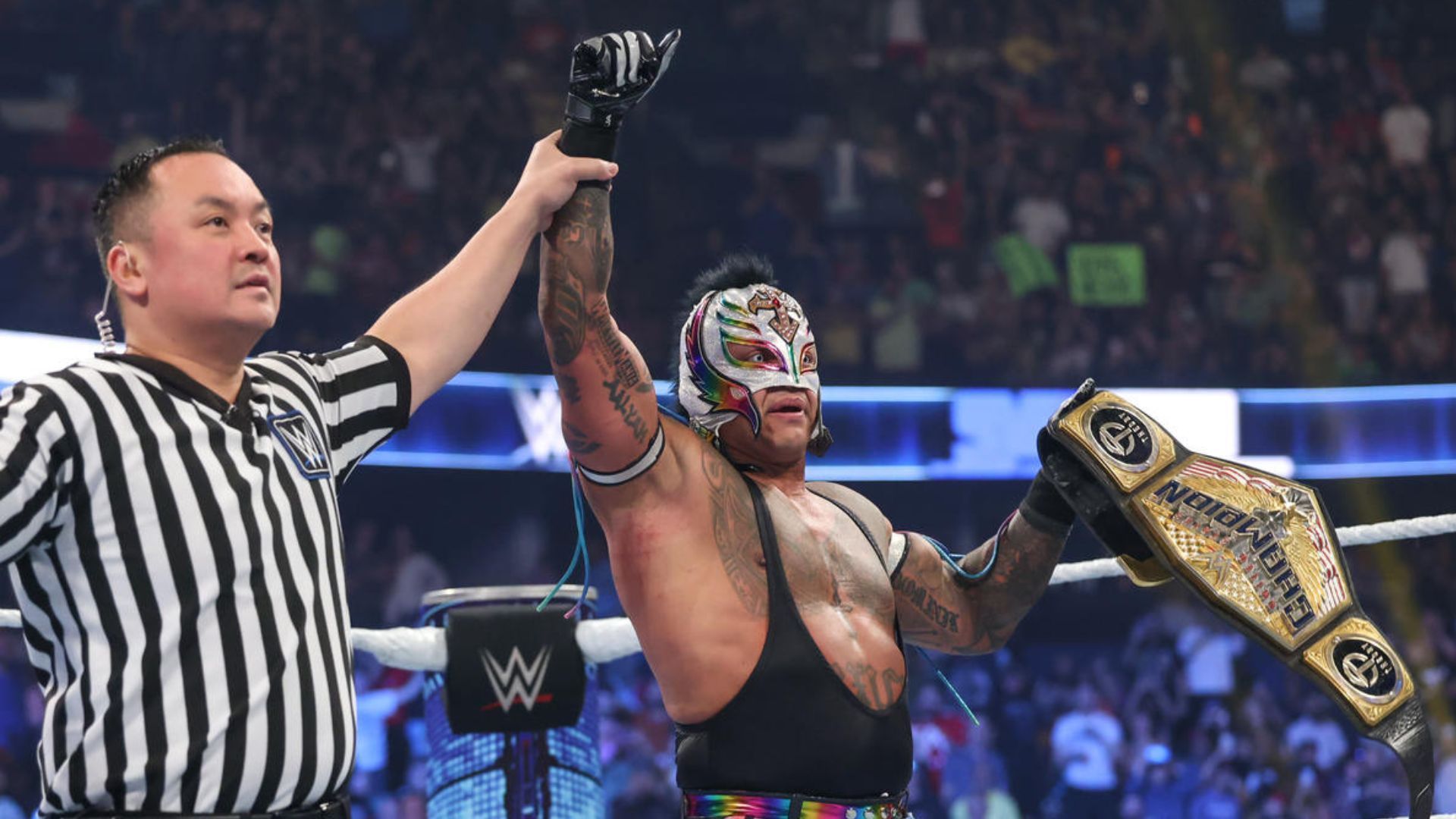 Rey Mysterio is the current United States Champion!