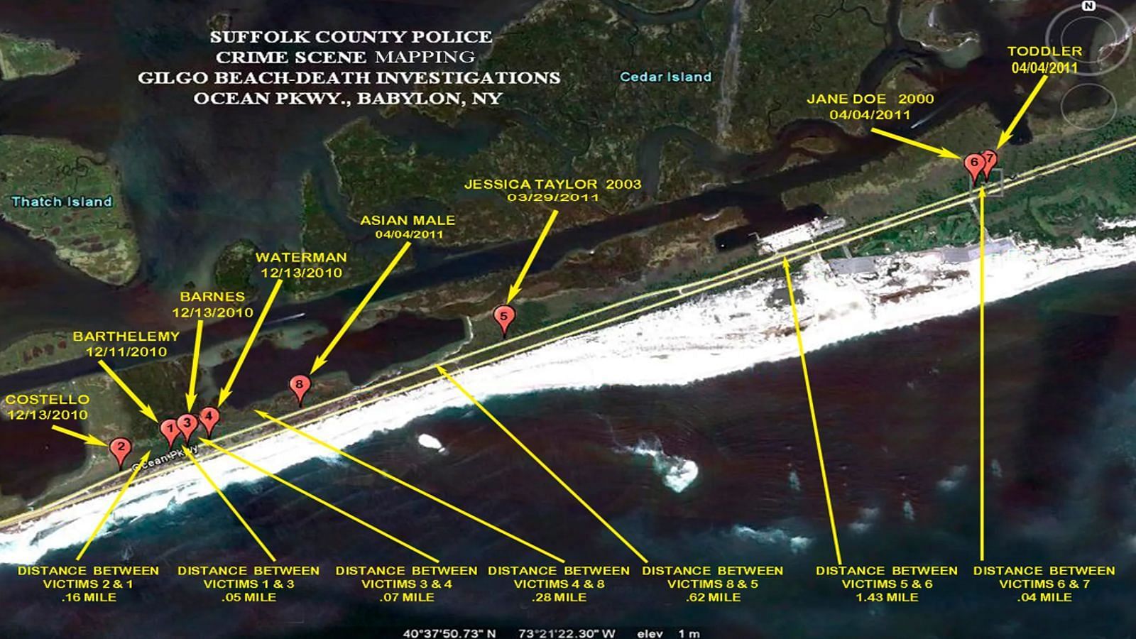 Crime Scene Mapping (Image via Suffolk County Police)