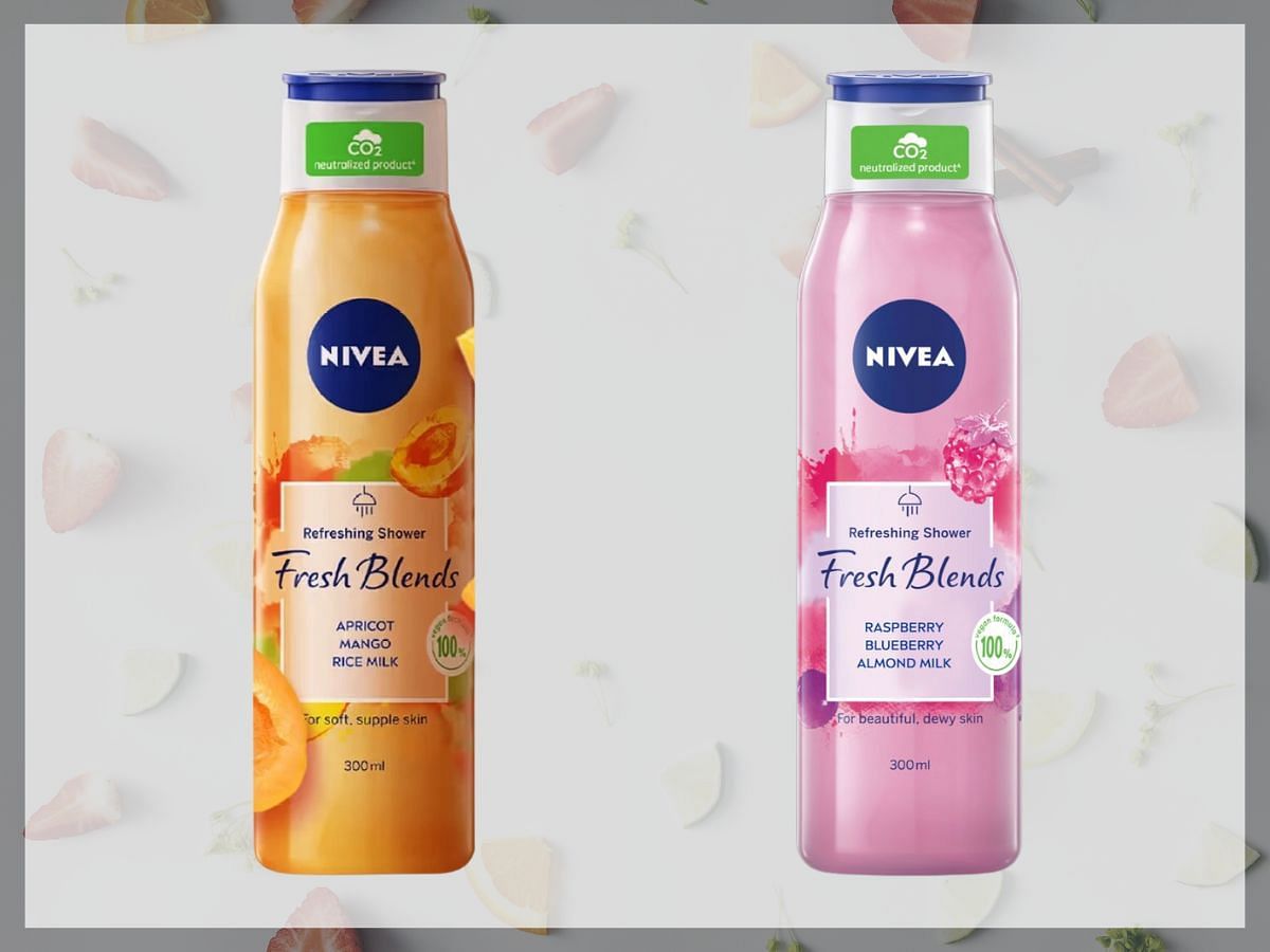 Indulge in a captivating bath experience with NIVEA Fresh Blends shower gels. (Image via Sportskeeda)