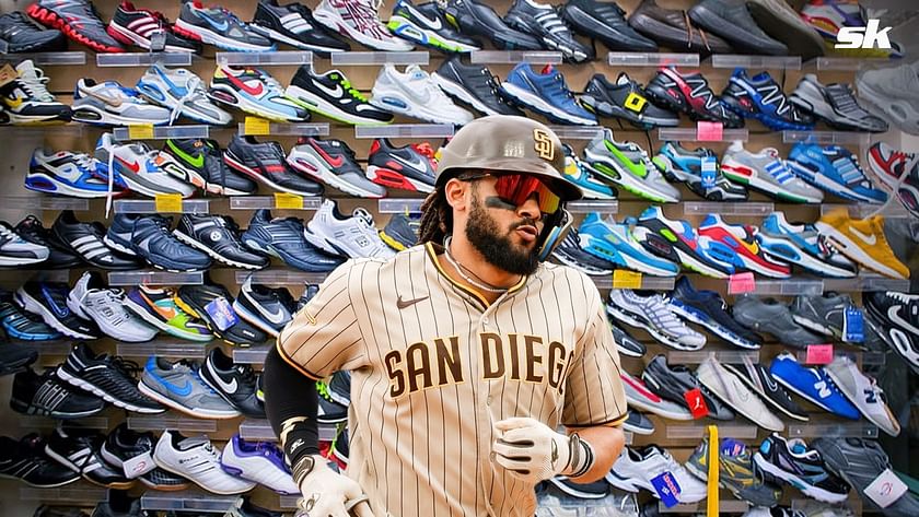 Fernando Tatis Jr. (@fernando_tatis21) rocked these City Connect  Off-White-inspired Jordan 1 cleats Friday night in San Diego's win against…