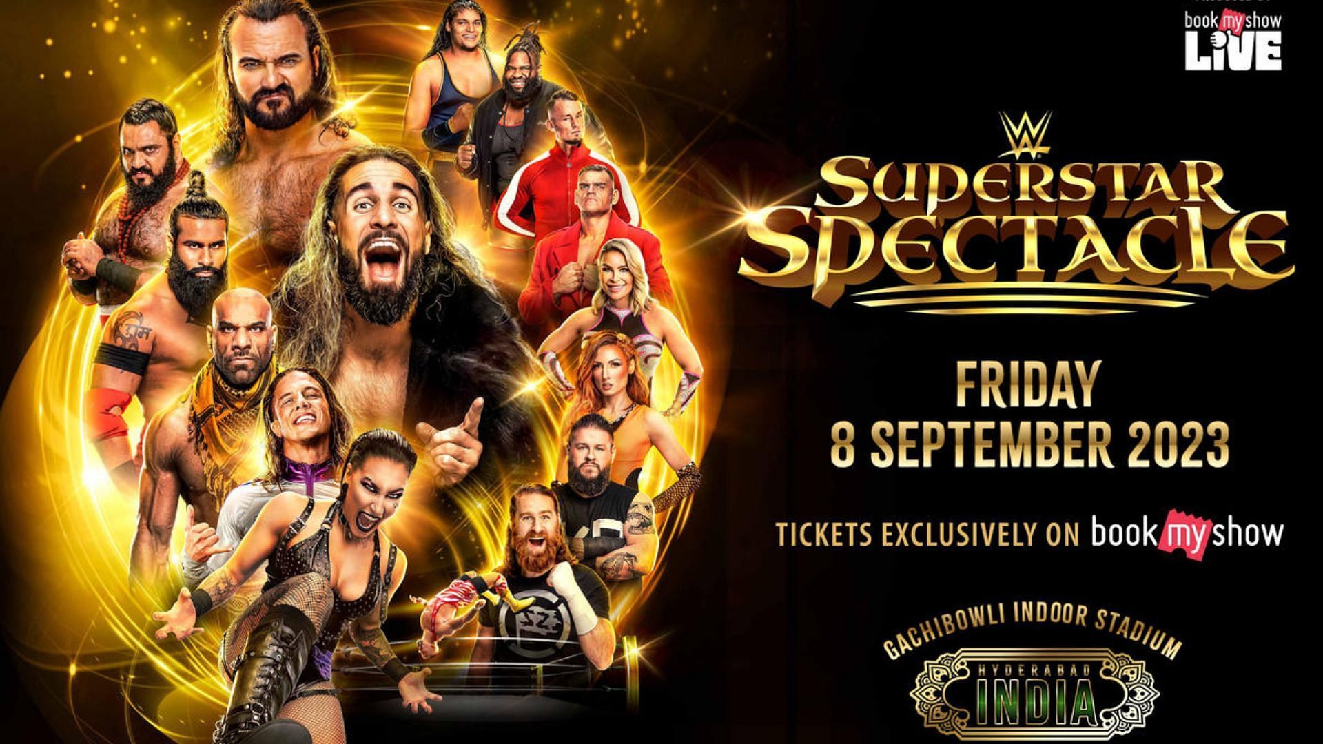 WWE Update on where to watch WWE Superstar Spectacle live from India