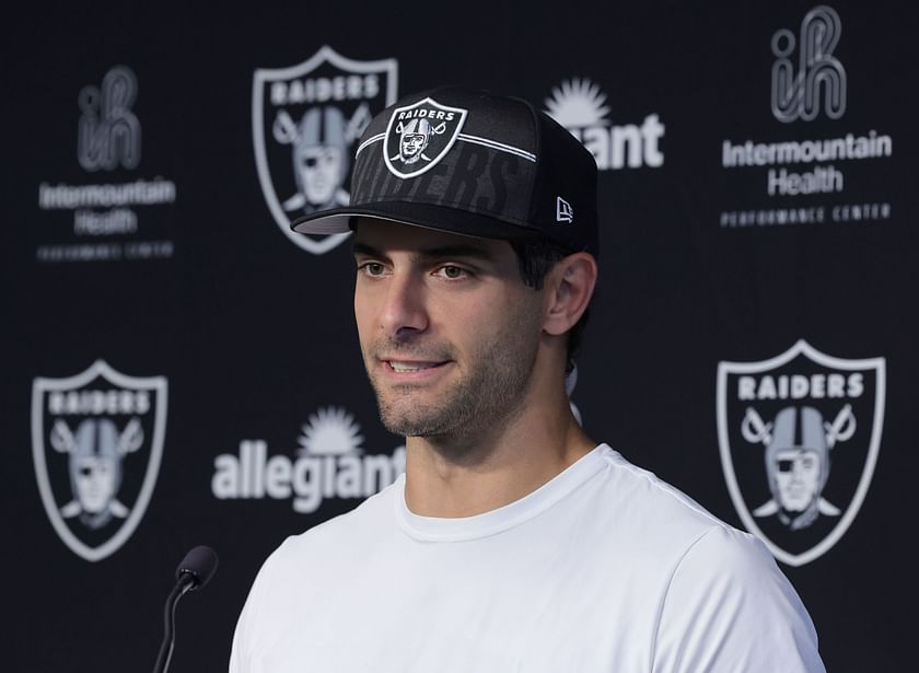 Will Jimmy Garoppolo suit up for Las Vegas Raiders?