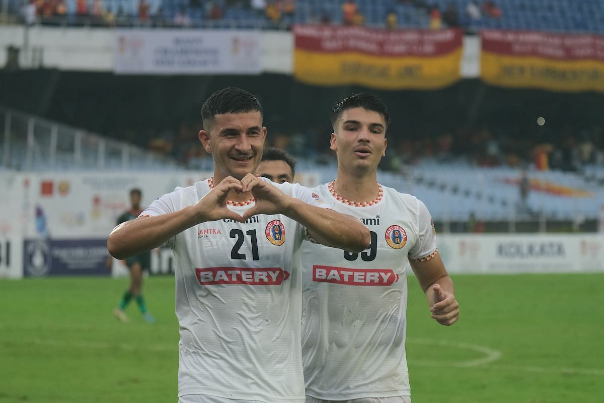 Saul Crespo and Javier Siverio both got on the scoresheet for East Bengal FC.