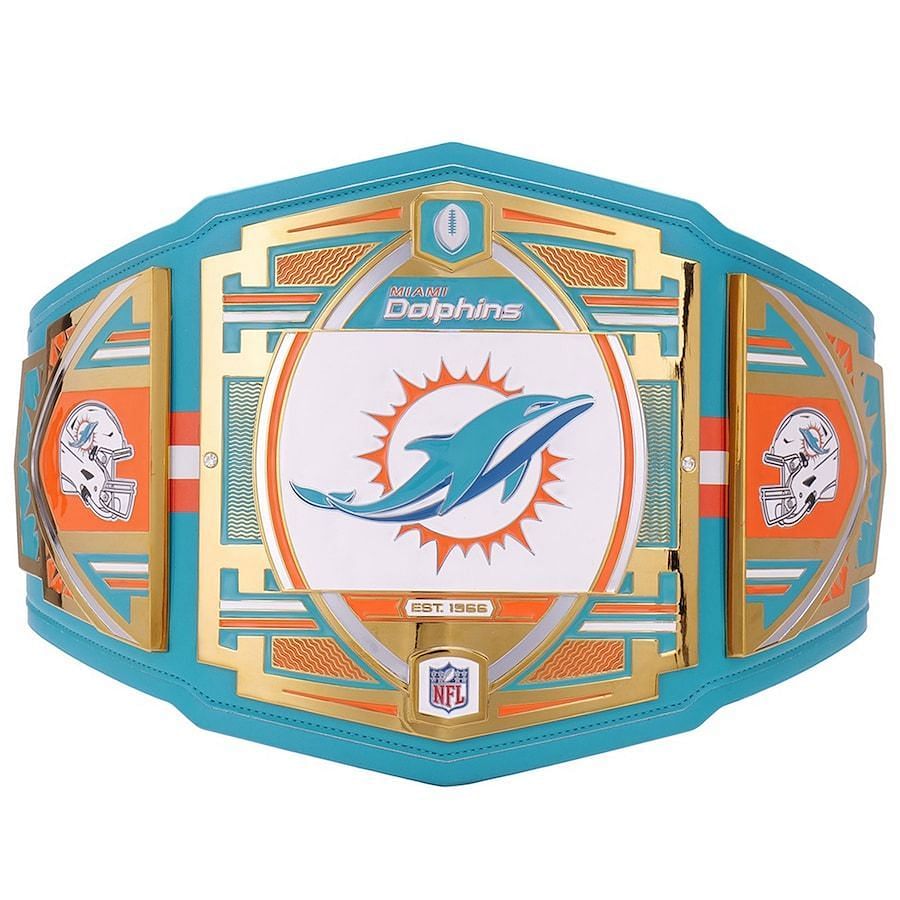 Miami Dolphins WWE NFL Legacy Title Belt